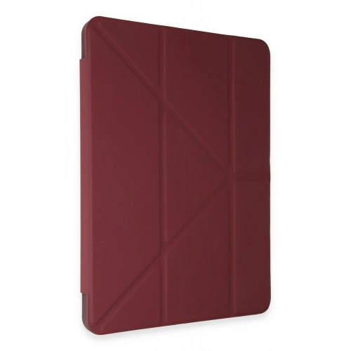 BFS  Huawei Honor Pad 9 Kılıf Kalemlikli Mars Tablet Kılıfı - Mürdüm