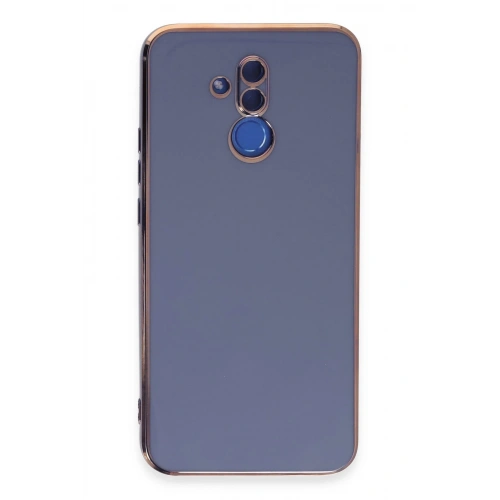 BFS  Huawei Mate 20 Lite Kılıf Volet Silikon - Mavi