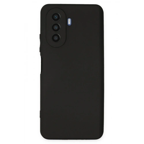 BFS  Huawei Nova Y70 Kılıf First Silikon - Siyah