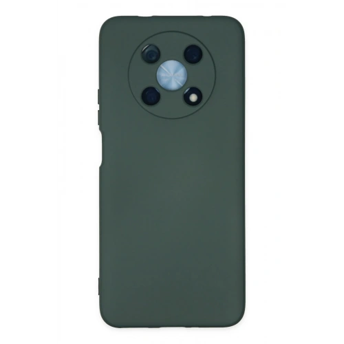 BFS  Huawei Nova Y90 Kılıf Nano içi Kadife Silikon - Koyu Yeşil