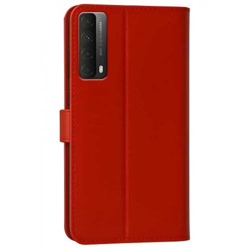 BFS  Huawei P Smart 2021 Kılıf Trend S Plus Kapaklı Kılıf - Kırmızı