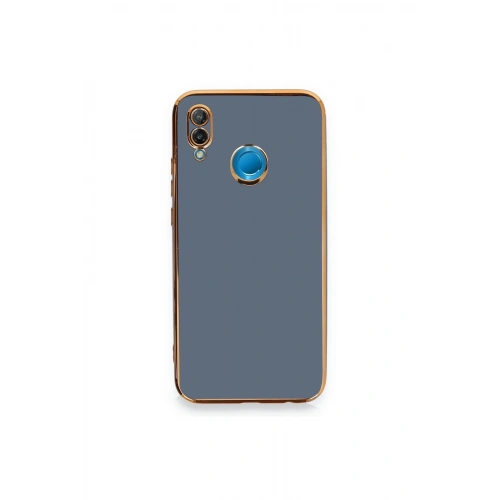 BFS  Huawei P20 Lite Kılıf Volet Silikon - Mavi