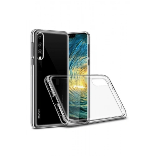 BFS  Huawei P30 Lite Kılıf Lüx Şeffaf Silikon