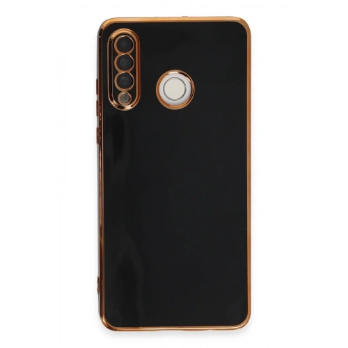 BFS  Huawei P30 Lite Kılıf Volet Silikon - Siyah