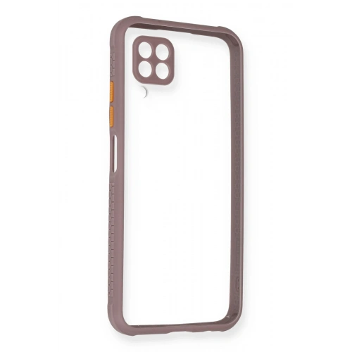 BFS  Huawei P40 Lite Kılıf Miami Şeffaf Silikon - Açık Mor