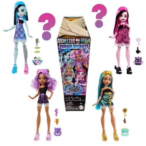 BFS  HYV64 Monster High Gizemli Sırlar Havalı Pijama Partisi Serisi