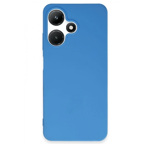 BFS  İnfinix Hot 30i Kılıf First Silikon - Mavi