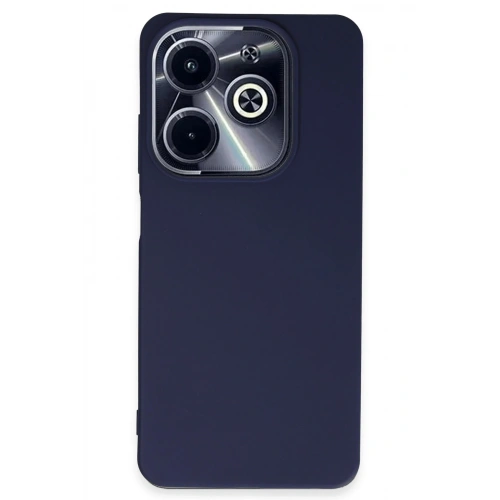 BFS  İnfinix Hot 40i Kılıf First Silikon - Lacivert