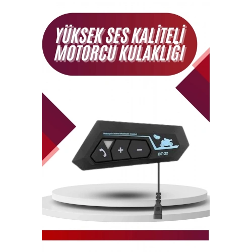 BFS Intercom Bluetooth Kask Kulaklık Motosiklet Kulaklık 5.0 Bluetooth