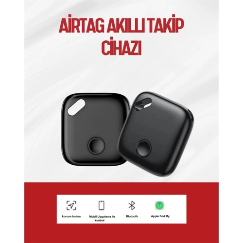 BFS iOS & Android Uyumlu Smart Tag | Uzun Pil Ömrü | Bul Uygulaması ile Entegre Akıllı Takip Cihazı