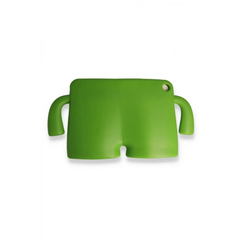 BFS iPad 2022 10.9 (10.nesil) Kılıf Karakter Tablet Silikon - Yeşil