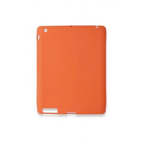 BFS  iPad 4 9.7 Kılıf Evo Tablet Silikon - Turuncu