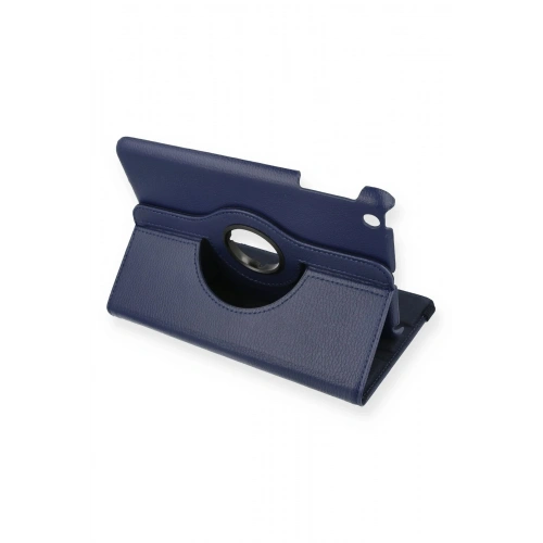 BFS  iPad Mini 1 Kılıf 360 Tablet Deri Kılıf - Lacivert