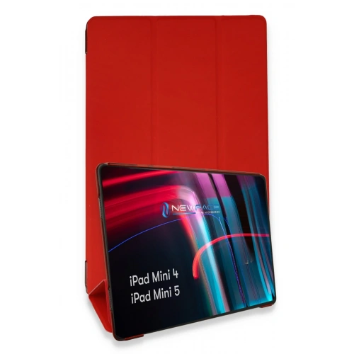 BFS  iPad Mini 5 Kılıf Tablet Smart Kılıf - Kırmızı