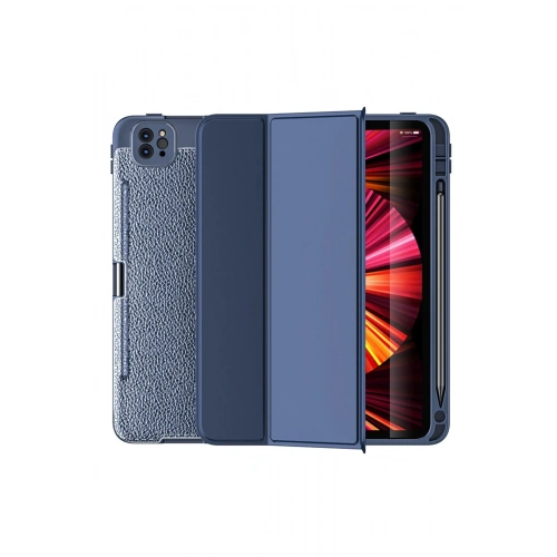 BFS  iPad Pro 11 (2020) Kılıf Tablet Focus Silikon - Lacivert