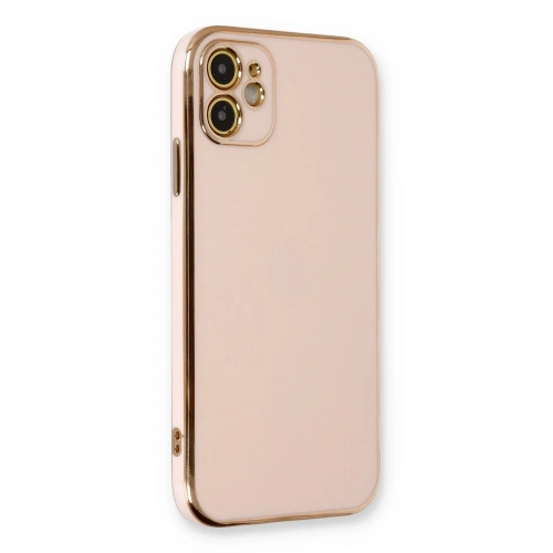 BFS  iPhone 11 Kılıf Volet Silikon - Pembe