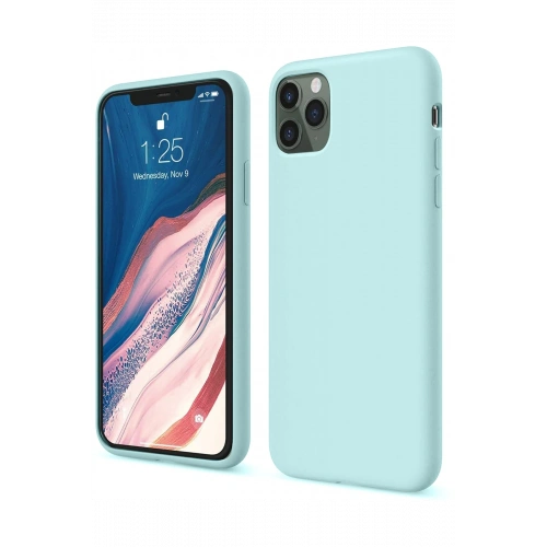 BFS  iPhone 11 Pro Kılıf First Silikon - Turkuaz