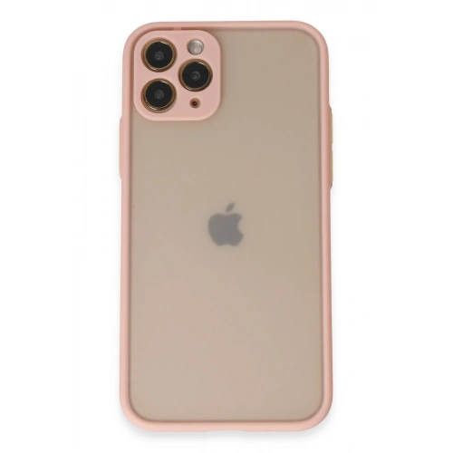 BFS  iPhone 11 Pro Kılıf Montreal Silikon Kapak - Pembe