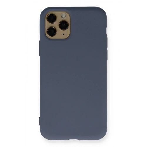 BFS  iPhone 11 Pro Kılıf Nano içi Kadife Silikon - Gri