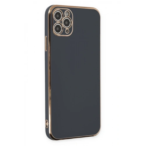 BFS  iPhone 11 Pro Max Kılıf Volet Silikon - Siyah