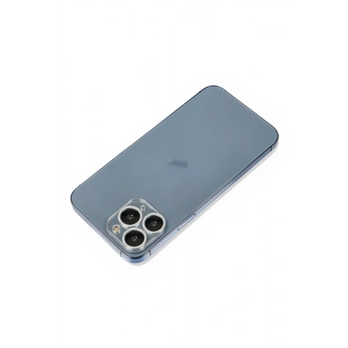 BFS  iPhone 11 Pro Max Shine Kamera Lens Koruma Cam - Gümüş