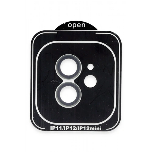 BFS  iPhone 11 PVD Metal Kamera Lens - Yeşil