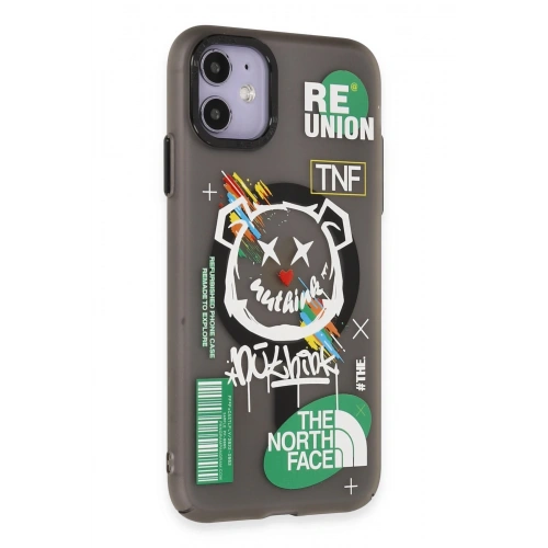 BFS  iPhone 12 Kılıf Apollo Magneticsafe Desenli Kapak - Apollo Siyah - 2