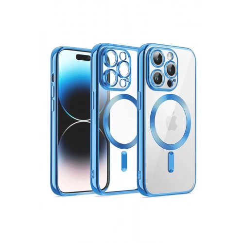 BFS  iPhone 12 Pro Kılıf Kross Magneticsafe Kapak - Sierra Blue