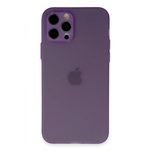 BFS  iPhone 12 Pro Kılıf Puma Silikon - Koyu Mor
