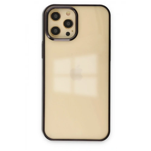 BFS  iPhone 12 Pro Max Kılıf Element Silikon - Siyah