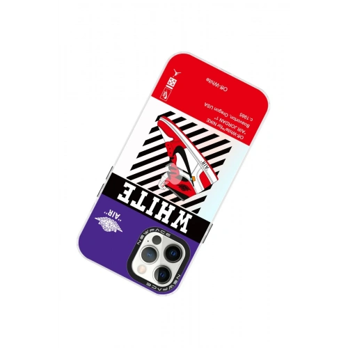 BFS  iPhone 12 Pro Max Kılıf Estoril Desenli Kapak - Estoril - 12