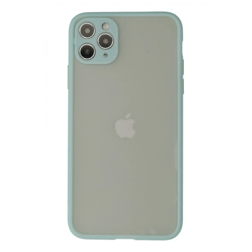 BFS  iPhone 12 Pro Max Kılıf Montreal Silikon Kapak - Turkuaz