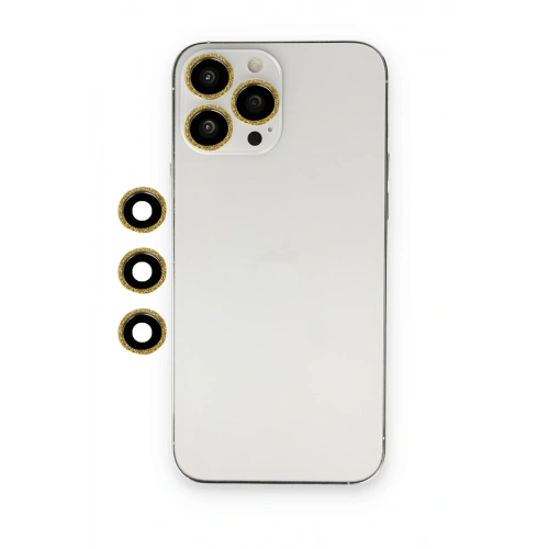 BFS  iPhone 12 Pro Shine Kamera Lens - Gold
