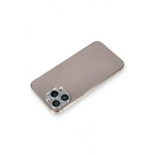 BFS  iPhone 12 Pro Shine Kamera Lens Koruma Cam - Sierra Blue