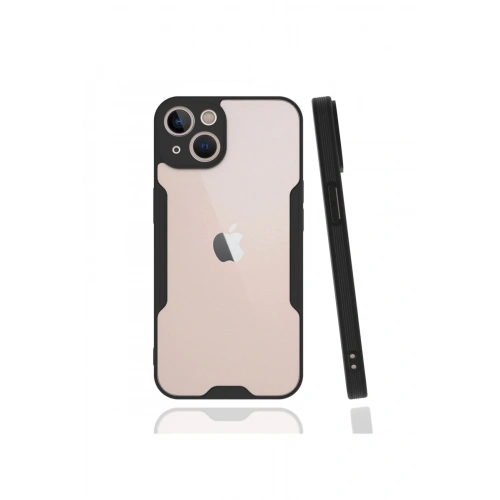 BFS  iPhone 13 Kılıf Platin Silikon - Siyah