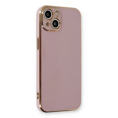 BFS  iPhone 13 Kılıf Volet Silikon - Mor