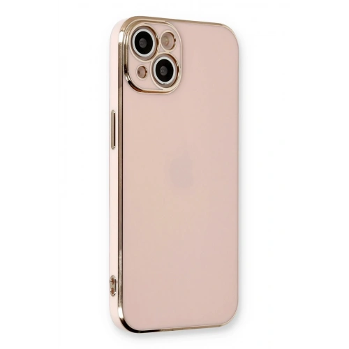 BFS  iPhone 13 Kılıf Volet Silikon - Pembe