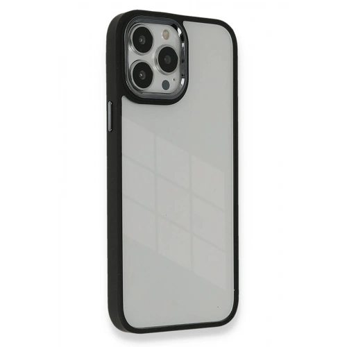 BFS  iPhone 13 Pro Kılıf Dora Kapak - Siyah