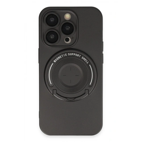 BFS  iPhone 13 Pro Kılıf Lukka Magneticsafe Kapak - Siyah