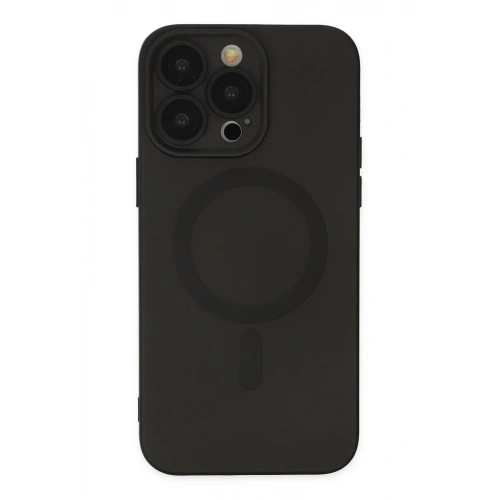 BFS  iPhone 13 Pro Kılıf Moshi Lens Magneticsafe Silikon - Siyah