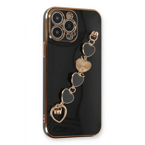 BFS  iPhone 13 Pro Max Kılıf Esila Silikon - Siyah