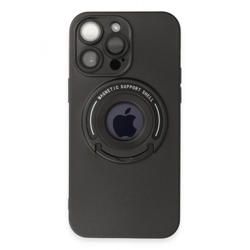 BFS  iPhone 13 Pro Max Kılıf Lukka Magneticsafe Kapak - Siyah