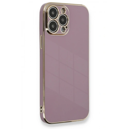 BFS  iPhone 13 Pro Max Kılıf Volet Silikon - Mor