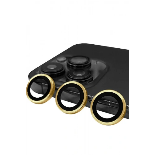 BFS  iPhone 13 Pro Max Raze Metal Kamera Lens - Gold