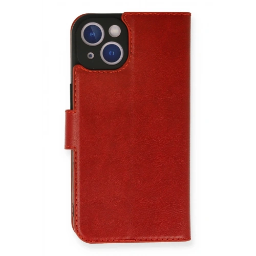 BFS  iPhone 14 Kılıf Trend S Plus Kapaklı Kılıf - Kırmızı