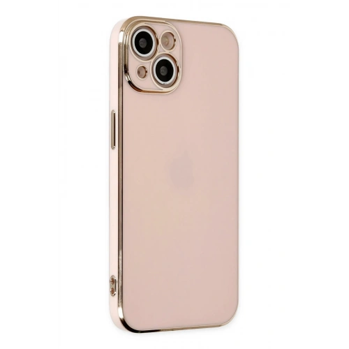 BFS  iPhone 14 Kılıf Volet Silikon - Pembe