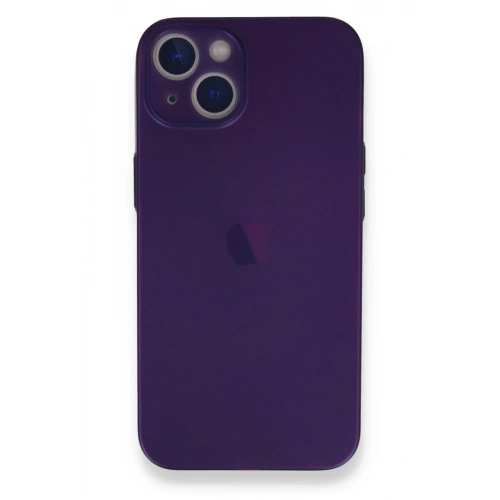 BFS  iPhone 14 Plus Kılıf PP Ultra İnce Kapak - Mor