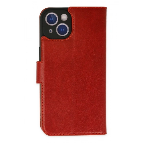 BFS  iPhone 14 Plus Kılıf Trend S Plus Kapaklı Kılıf - Kırmızı