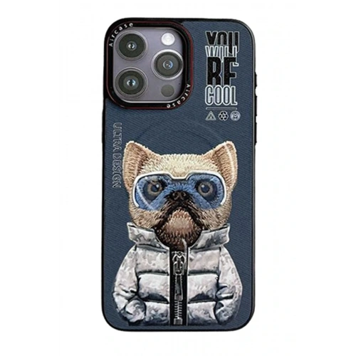 BFS  iPhone 14 Pro Fun Magsafe Kapak - Lacivert-2