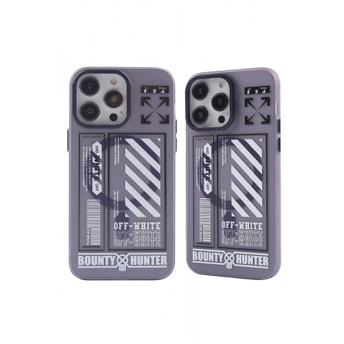 BFS  iPhone 14 Pro Kılıf Apollo Magneticsafe Desenli Kapak - Apollo Mor - 1